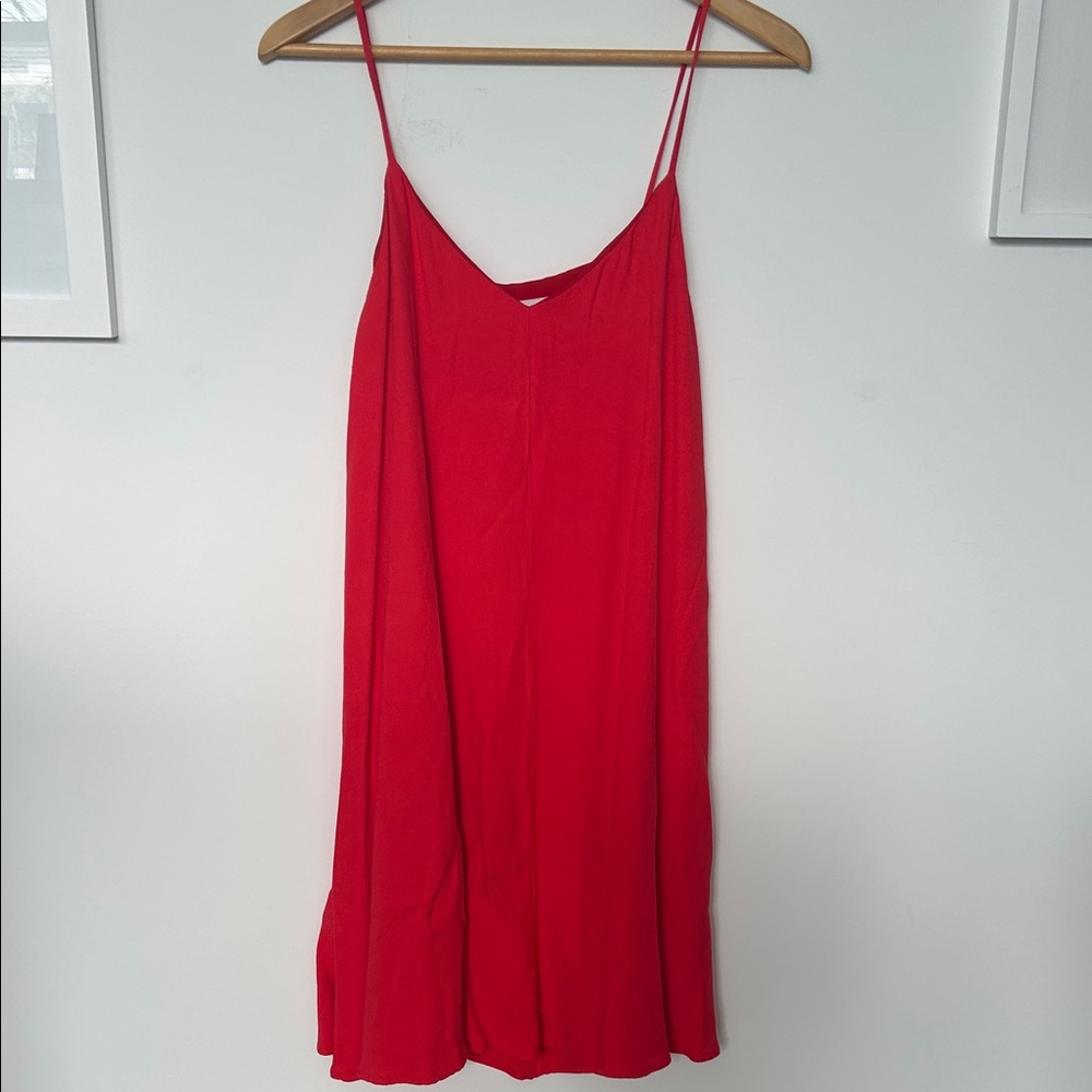 NICHOLAS Red dress with spaghetti straps